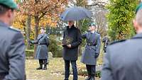 Gedenken zum Volkstrauertag in Pasewalk