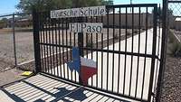 Eingangstor zur deutschen Schule in El Paso